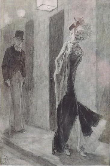 Felicien Rops Human Pardon. The Hundert Unprententious Sketches to Cher Honest Pople